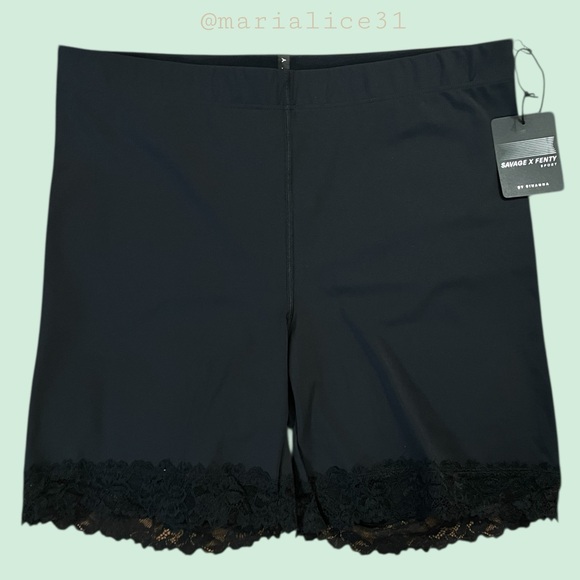 Savage X Fenty Sport Black Shorts by Rihanna. Size 3X. New with tags. - Picture 3 of 16